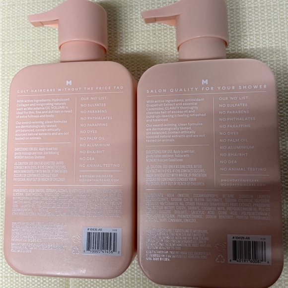 Monday Shampoo and Conditioner Set - Picture 2 of 2